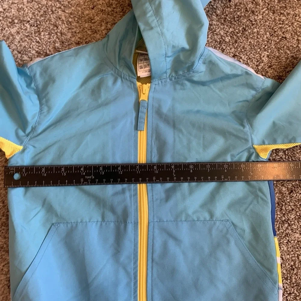 Disney Mickey Mouse Jacket Boy's Size XXS Windbreaker Full Zip Hood Lightweight - Picture 8 of 10